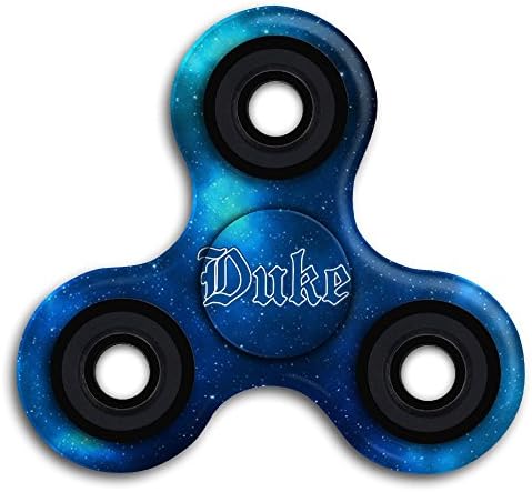 Duke Blue Devils Tri-Spinner Hand Fidget Spinner Toy Stress Reducer Toys