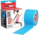 RockTape Kinesiology Tape for Athletes - 2 Inch x 16.4 Feet (Electric Blue)