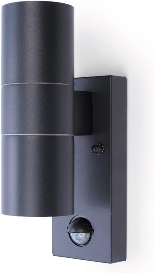 GU10 LED PIR Motion Sensor Up Down External Outdoor Wall Door Security