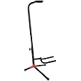 Fender Adjustable Guitar Stand for Acoustic, Electric or Bass Giutar, Guitar Accessories, Collapsible for Easy Transport
