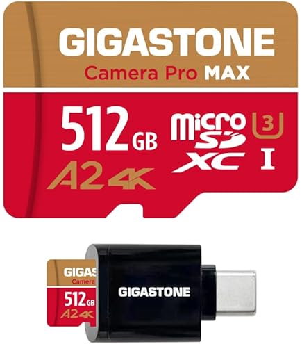 Dash Cam Front 5-Yrs Free Data Recovery] GIGASTONE 128GB Micro SD