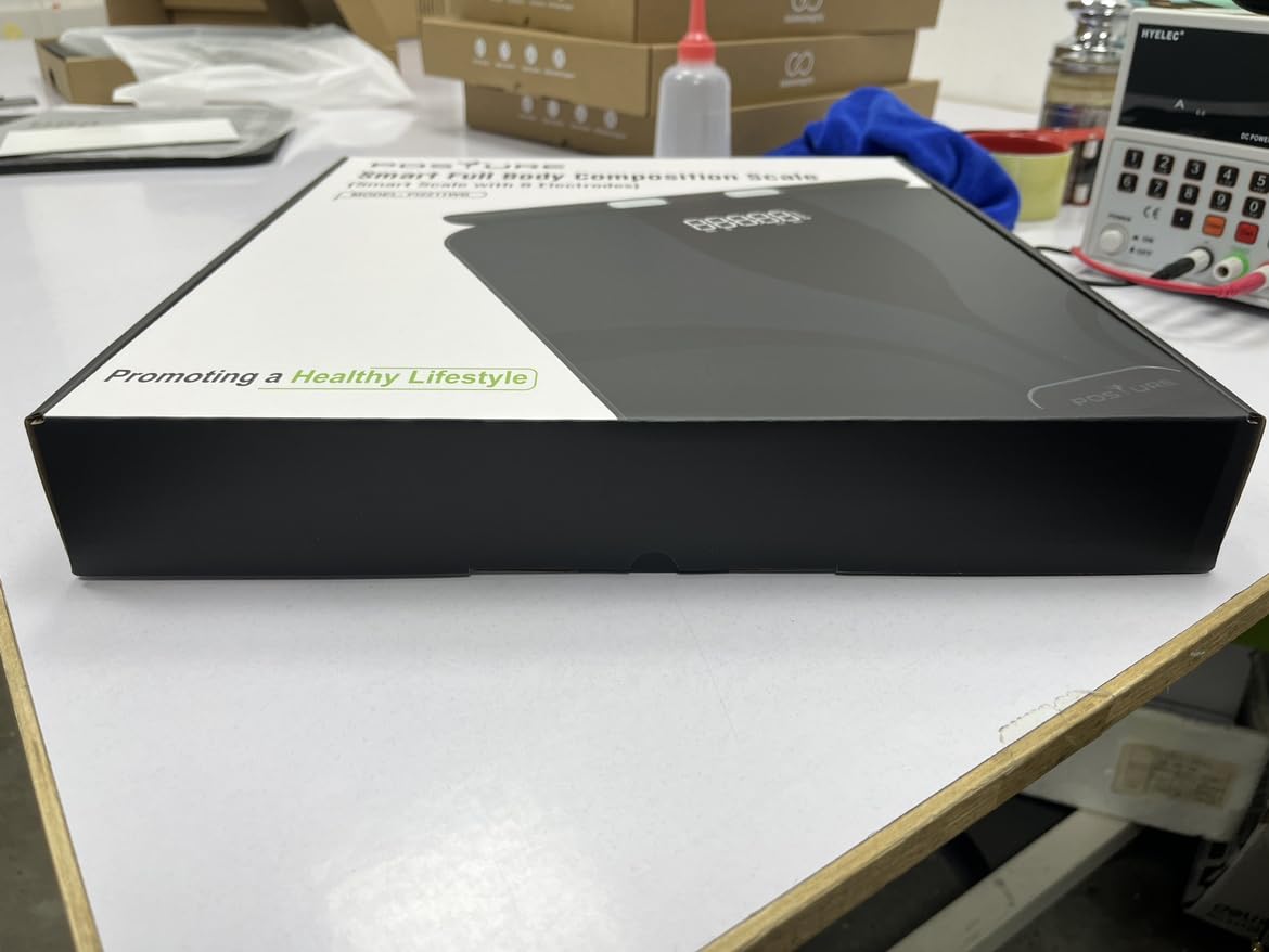 Posture Scale for Body Weight and Fat, Digital Bathroom Scale BMI Weighing Bluetooth Body Fat Scale, 8 Electrode Smart Body Fat Scale, Full Body Composition Analyzer with Voice Prompt