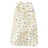 Halo Sleepsack 100% Cotton Swaddle, Yellow Sheep, Newborn
