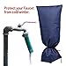 Faucet Cover 20x8 inches Insulated Outdoor Sock Faucet Cover Hydrant Protector for Winter Against Freezing, Large Padded Outdoor Sock for Faucet (Set of 1)