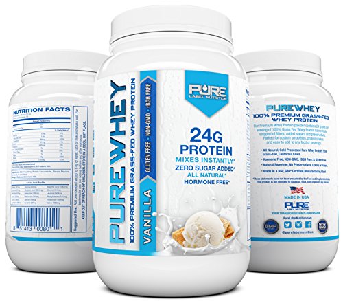 image for Grass Fed Whey Protein Powder | Vanilla 2lb Whey from Grass Fed Califo