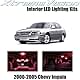 XtremeVision Chevy Impala 2000-2005 (16 Pieces) Blue Premium Interior LED Kit Package + Installation Tool Tool