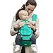BabySteps Ergonomic Baby Carrier with Hip Seat for All Seasons, 6 Comfortable & Safe Positions for Infant & Toddlers, 47.2'' Maximum Adjustable Waistband Maximum, Perfect for Alone Nursing and Hiking