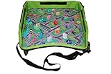 Kids Travel, Play & Learn Lap Tray - Perfect Activity & Snack Tray - Car Road Trips, Plane, Train, and Bus Journeys - Carry Bag Included