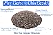 GERBS Raw Black Chia Seeds 4 LBS. | Freshly Harvested & Packaged in Resealable Bulk Bag | Non-GMO, Keto & Paleo Cleared |Great with Yogurt, Smoothies & Oatmeal | Gluten Peanut Tree Nut Allergy Free