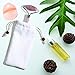Anti Aging Facial Massage Therapy Kit – 3pc Genuine Pink Rose Quartz Dual Sided Face Roller Facial Massager Tool Set with Silicone Cleansing Brush & Pouch by SilverDel