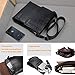 Shoulder Bag Business Man Bag Messenger Bag for Men Crossbody Bag(black)