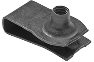 CLIPSANDFASTENERS INC 50 M5-.8 Extruded U Nuts .60mm-3.8mm Range For GM 11505596