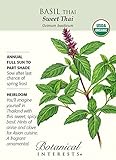 Organic Sweet Thai Basil Seeds - 300 mg