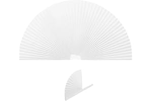 SHERY Arch Window Pleated Blinds Easy Cut and Install Pleated Shades Fliterling Linght and Blackout Blinds White