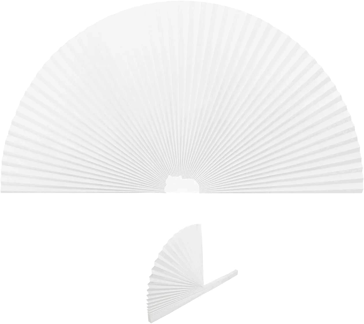 Photo 1 of Arch Window Pleated Blinds Easy Cut and Install Pleated Shades Fliterling Linght and Blackout Blinds White