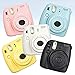 Fujifilm Instax Mini 8 Film Camera with 3-Pack Instant Film, Case, Pack of AA Batteries and Lens Cleaner Cloth, Pink