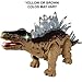 Walking Dinosaur Toys for Boys - Battery Operated Dinosaur Kids Toy | Roaring, Walking, Tail Wagging, and Glowing | Perfect Toy Gift for Kids (Colors May Vary, Age 3+) (Stegosaurus)
