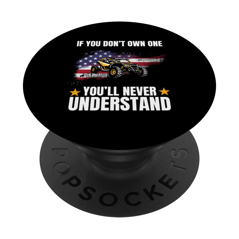 If You Don't Own One, UTV You'll Never Understand SXS UTV PopSockets Swappable PopGrip