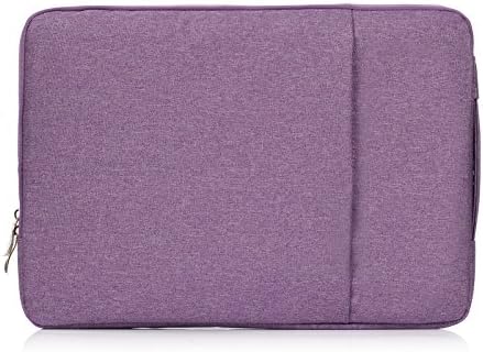 Macbook Bag 13 Inch,iDDC 13 - 13.3 inch Water Repellent Denim Laptop Sleeve with Handle and Pocket for Macbook Air Pro Retina &amp; other Laptop Notebook (Dell HP ASUS Lenovo Acer) (13" Purple)