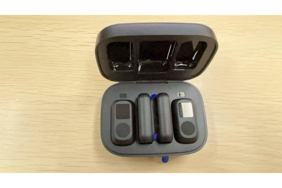 occiam Mini Lavalier Microphone for iPhone & Android TikTok YouTube Vlog Podcast Video Recording