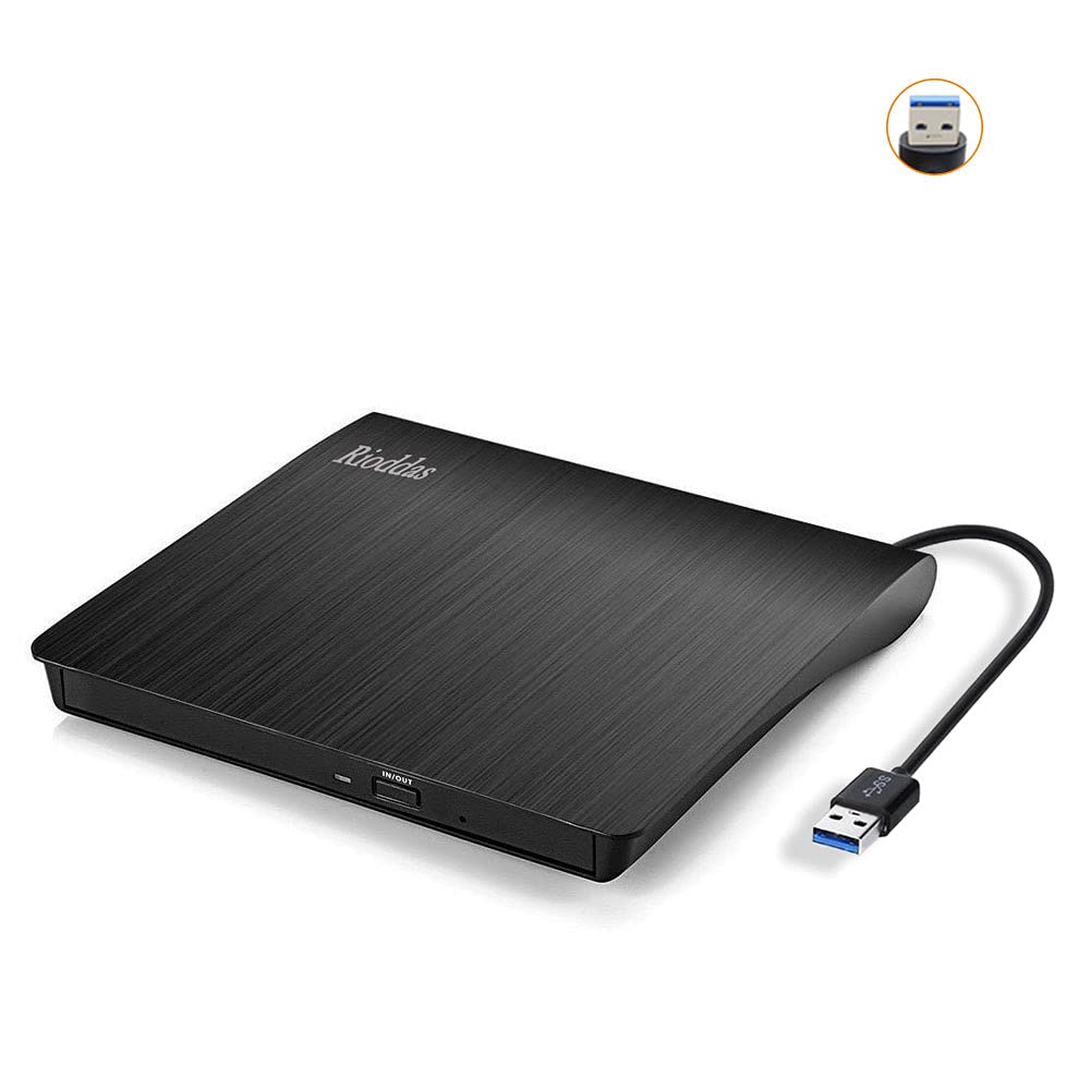 External CD Drive USB 3 0 Portable CD DVD RW Drive DVD CD ROM 
