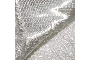 TRUE COMPOSITES: Biaxial Fiberglass Chopped Strand Cloth 1708 x 50” Wide, 10 Yards, 30 Feet, Laminating Repair Kits-Great for Boats, Car Exterior, Canoe, Surfboard, Non-Tacky Finish