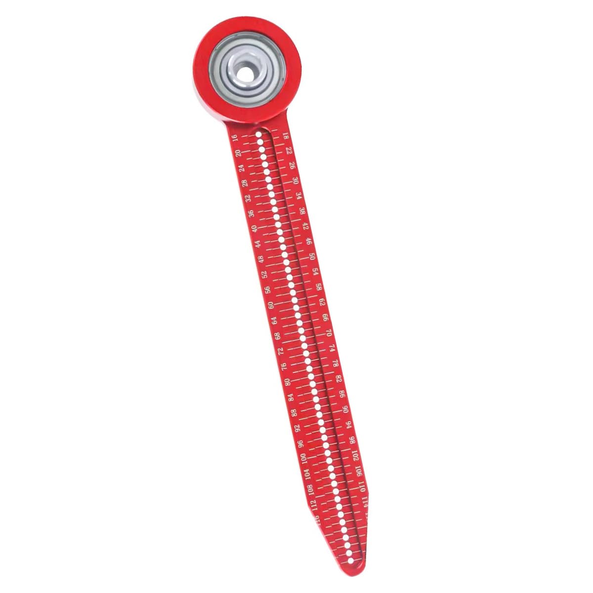 Tiardey Mini Drawing Compass Ruler And Woodworking Ruler With Circular Scriber And Scriber Multifunctional Tool