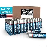 Rayovac AA Batteries, Alkaline Double A Batteries (72 Battery Count)