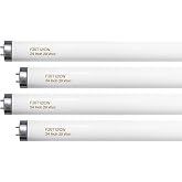 Konideke 24 Inch T12 Fluorescent Tube Light Bulb 20 Watt Cool White, F20T12/CW 4100K Replacement for F20T12/CW/ALTO, F20T12/CW/ECO, F20T12/SP41/ECO G13 Base 1200 Lumens 4 Counts