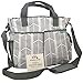 Diaper Bag By Bambini & ME- Stylish Arrows, Functional Baby Stroller Organizer - Adjustable Stroller Strap - Eight Total Pockets - Easy to Clean - BONUS: Baby Changing Pad