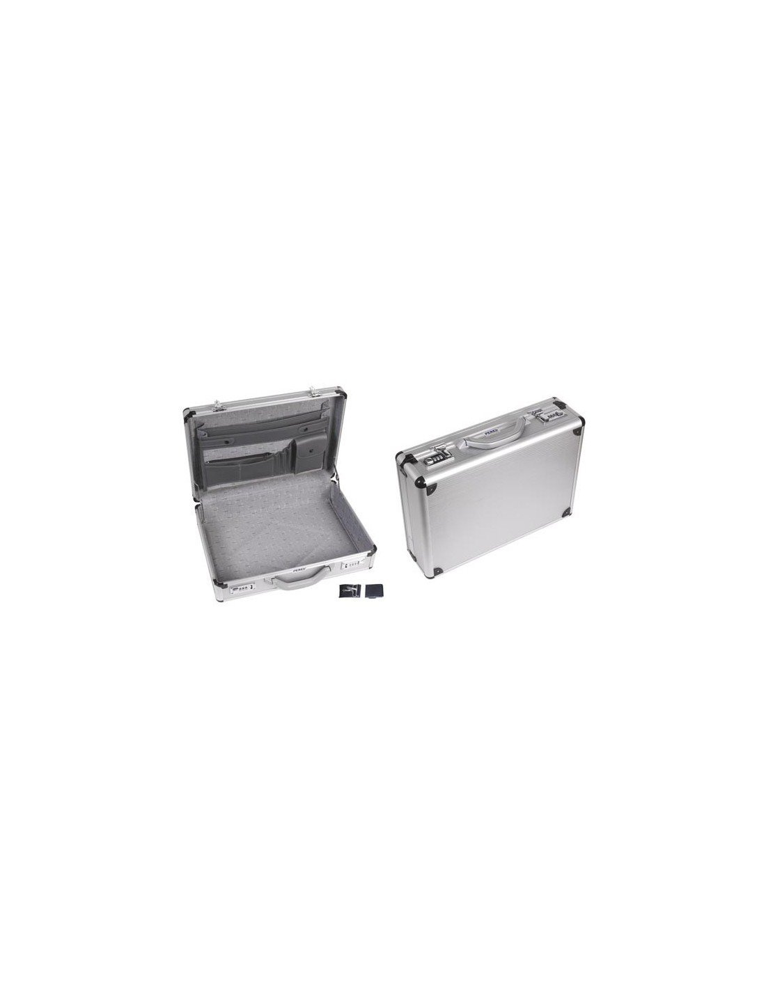 Perel 1819-18 Mallette Aluminium 460 X 335 X 110 mm, multicolored