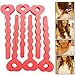 Flexible Foam Sponge Pillow Soft Hair Curler Rollers - 18 Pack. For wavy, tight, spiral curls for thick & thin hair.