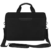 WUHBJJXY Premium Black,17.3-18.4Inch Laptop Briefcase with Cross-Body Shoulder, DVD Player bag,Painting board bag,Laptop case Fits Dell, HP, ASUS,MacBook Pro, 3-layer Design,Durable,LIGHTWEIGHT