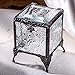 Glass Box Jewelry Chest Trinket Keepsake Display Decorative Clear Vintage Stained Glass Ring Dish Gift J Devlin Box 153-2