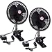 Zento Deals Oscillating Fan- 12V Durable Black Fan for Car, House and Office primary