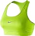 NIKE Pro Combat Ladies Bra, Yellow, S