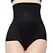 Everbellus Women's Hi-Waist Shapewear Firm Control Tummy Slimming Brief Black L