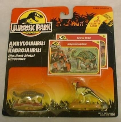 jurassic park diecast metal dinosaurs