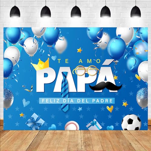 LTLYH 8x6ft Father's Day Photography Backdrop Spanish
