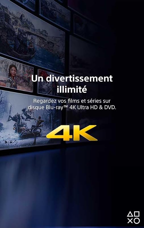 Sony, Lecteur de Disque Blu-Ray Amovible Officiel Pour PlayStation 5 Édition Numérique & PlayStation Pro, Lecture de Jeux PS5/PS4 et Films Ultra HD 4K, Installation Facile, Couleur : Blanche