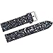 Greaciary Glitter Watch Bands Women/Girl Compatible for Fitbit Versa,Sparkly Replacement Straps Bracelet Luxury Elegant Compatible for Smartwatch Versa -Black