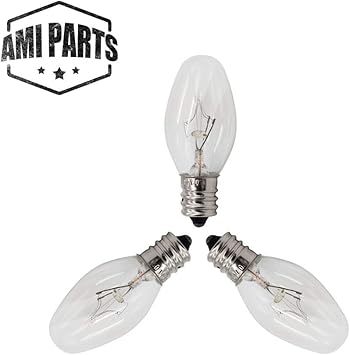 Amazon Com Ami Parts 22002263 Dryer Drum Light 10w 120v Bulb Replacement Part Compatible With Whirlpool Kenmore Dryers 3pcs Home Improvement