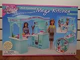 Barbie Size Dollhouse Furniture - Multifunction Mega Kitchen