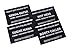 K-Musculo Bachelorette Party Mugshot Signs - Funny Photo Booth Props for Girls Night Out, Wedding Shower, Bridal Shower Mug Shot - Set of 20 Unique Signs