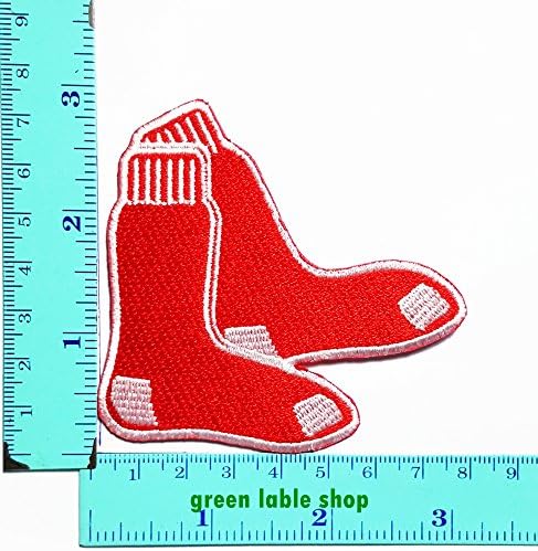 Red Sox Nfl Logo Football Patch Logo Sew Iron on Embroidered Appliques Badge Sign Costume