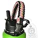 Gearproz HydroCord Handle for Hydro Flask Water Bottles, Wide Mouth Hydroflask 1.0, Iron Flask, Thermoflask and Takeya Reusable Water Bottles, Paracord Survival Strap, 25 Colors (Melon)