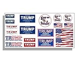 Trump R/C 1/10th Scale Bumper Sticker Decal Body Crawler vinyl Sheet 1:10 RC