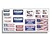 Trump R/C 1/10th Scale Bumper Sticker Decal Body Crawler vinyl Sheet 1:10 RC