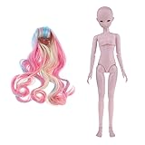 DYNWAVE Naked 1/3 BJD Doll Body with Colorful
