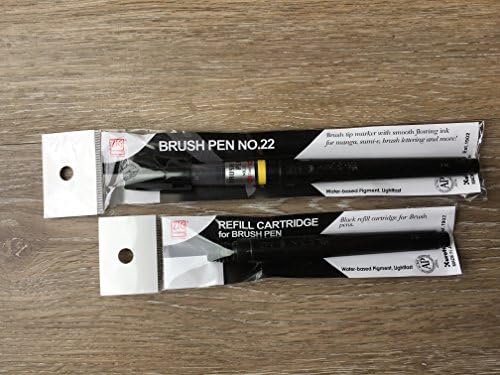 Kuretake Zig Zig Cartoonist Brush Pen No. 22 refil